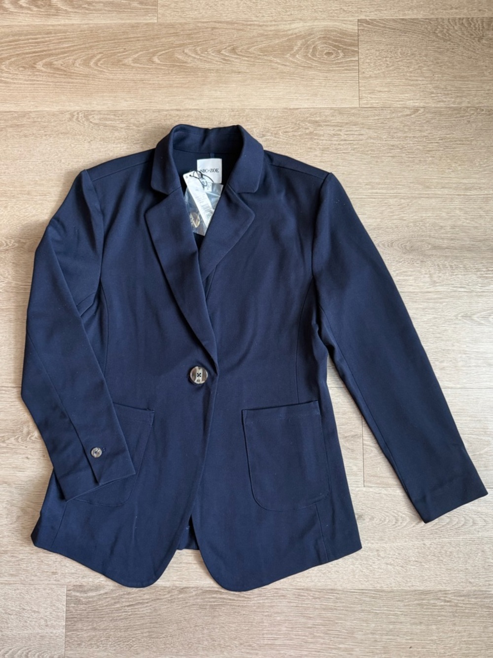 NIC+ZOE Work It Single-Button Women's Blazer size 4